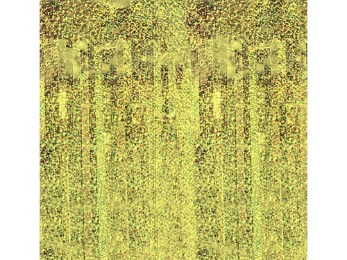 Perdea holografică aurie pentru ușă - 200 cm x 100 cm