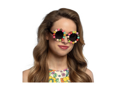 Celeste ochelari de petrecere florale