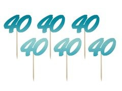 Picuri pentru tort 40 - 6 buc.