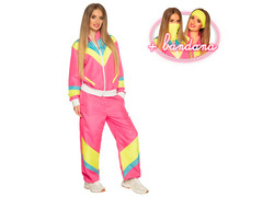 Trening disco roz costum pentru femei - 1 buc.