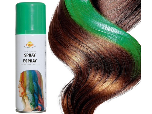 Spray de păr pastel lavabil 125 ml - verde