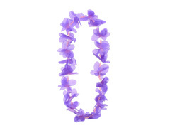 Colier fluture hawaiian violet - 1 buc.