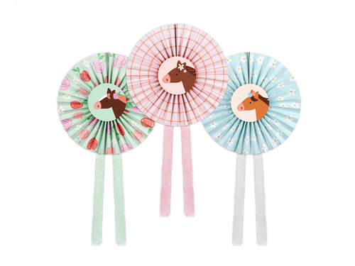 Rozete pandantiv Hobby - 3 buc.