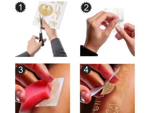 Tatuaje egiptene lavabile