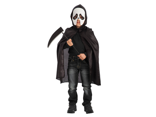 Costum negru de fantomă pentru un copil