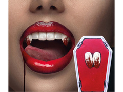 Dinți de vampir însângerat - 2 buc.