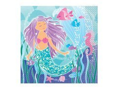 Șervețele de ziua sirenei - 16 buc.