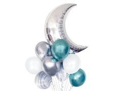 Set de baloane cu lună - 9 buc.