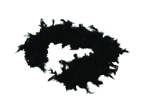 Boa pană - negru - 180 cm