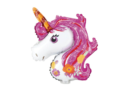Balon cu folie Unicorn - 31 x 41 cm - 1 buc