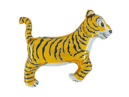 Balon din folie Tigru - 83 x 76 cm