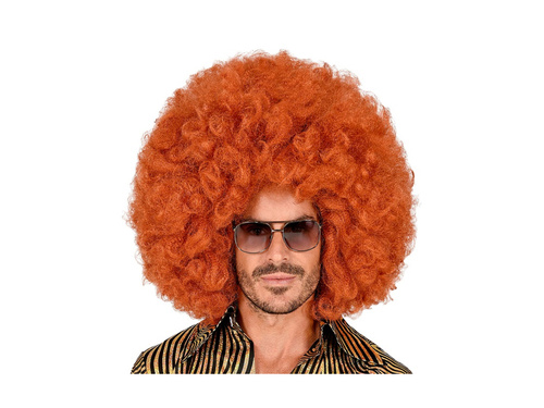 Redhead peruca afro mare