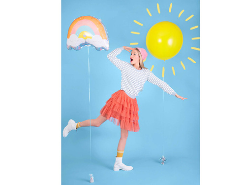 Balon folie Pastel Rainbow - 55 x 40 cm - 1 buc.