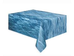 Față de masă din folie Ocean waves - 137x274 cm - 1 buc.