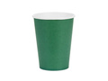 Pahare de hârtie verzi - 250 ml - 6 buc.