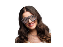 Ochelari spectaculoși de petrecere orb negru