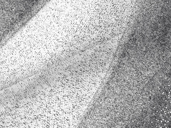 Lale cu sclipici negru - 15 cm x 9 metri - 1 buc.