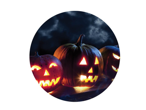 Vafe decorative pentru tort de Halloween - 20 cm