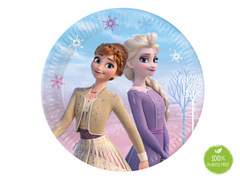 Frozen 2 Ice Age Wind Spirit farfurii aniversare - 23 cm - 8 buc.