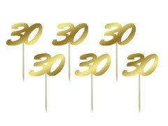 Picuri pentru tort 30 - 6 buc.