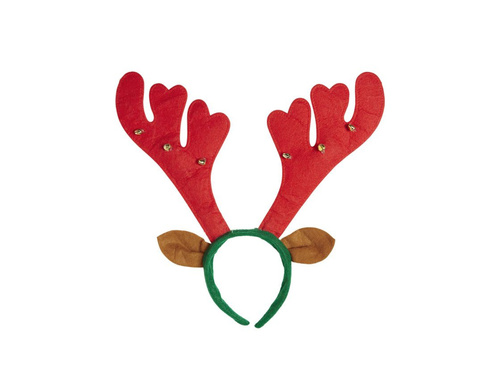 Coarne de ren cu clopoței și urechi