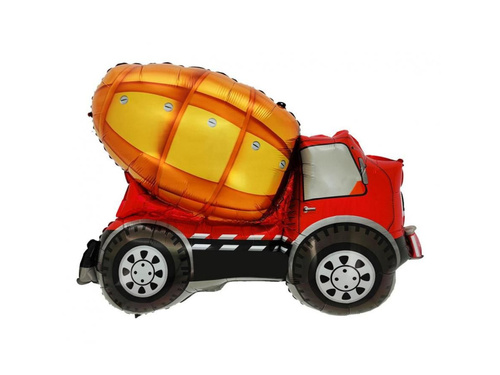 Balon din folie Camion de beton - 47x67 cm - 1 buc.
