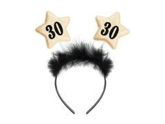 Brățară a treizeci-a aniversare negru - 1 buc.