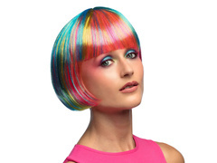 Peruca Rainbow bob - 1 buc.