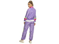 Costum de trening disco violet pentru femei - 1 buc.