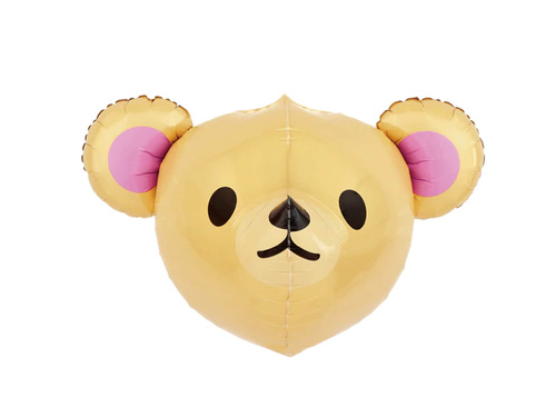 Balon folie ursuleț 3D - 59 x 58 cm - 1 buc.