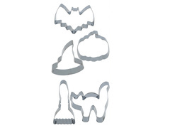 Set de forme de tort Halloween - 5 buc.