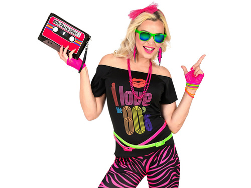 80s disco set - neon roz