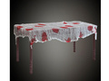 Față de masă din plasă însângerată pentru Halloween - 80 x 180 cm - 1 buc.