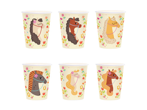 Cupe Horsies - 220 ml - 6 buc.