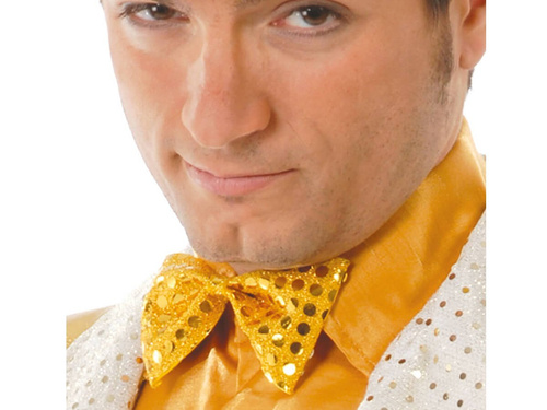 Papion cu paiete aurii - 1 buc.