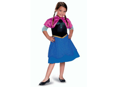 Costum Anna Frozen pentru fete