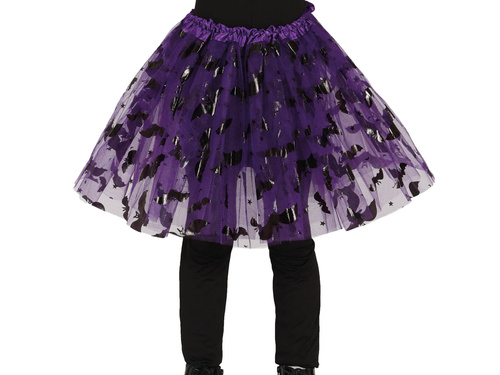 Fustă mov cu lilieci - 30 cm - 1 buc.