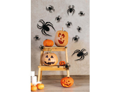 Halloween păianjen decor - 8 buc.