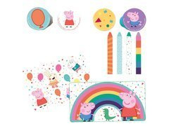 Set cadou Peppa Pig - 16 piese.