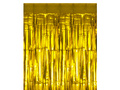 Perdea metalică aurie - 100 x 200 cm