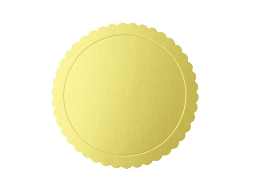 Topper aurit pentru tort - 20 cm