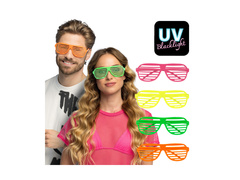 Ochelari de petrecere strălucitori Vegas Vibes blinds