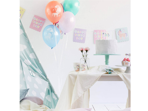 Unicorn steag banner - 6 m - 1 buc.