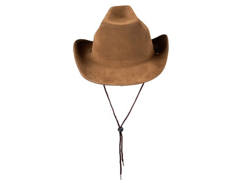 Pălărie de cowboy maro - 1 buc.