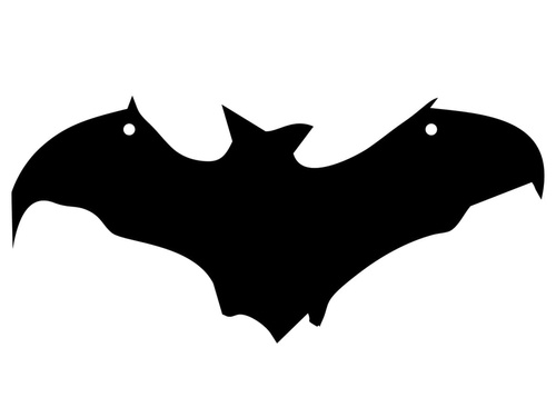 Halloween liliac de hârtie 14-17 cm - 1 buc.