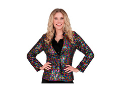 Party Fashion jachetă multicoloră cu paiete