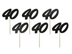 Picuri pentru tort 40 - 6 buc.