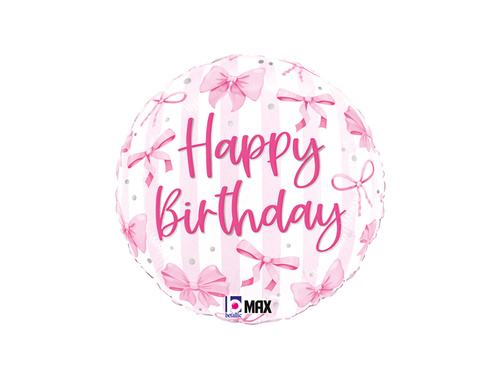 Balon cu folie Happy Birthday Card - 35x35 cm - 1 buc.