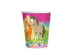 Cupe aniversare Horsies - 250 ml - 8 buc.
