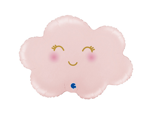 Balon din folie Cloud roz - 62 x 45 cm - 1 buc.